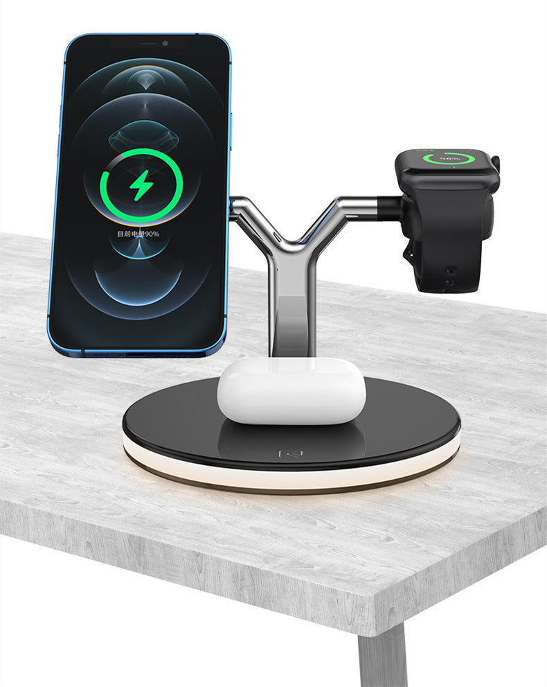 3 In 1 Magnetic Wireless Charger Stand